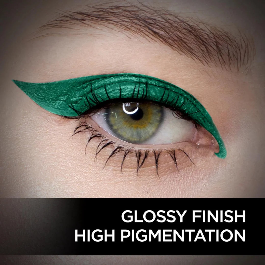 FACESCANADA Magneteyes Color Eyeliner Ge|Glossy Finish|24Hr Long-Lasting|Waterproof|Smudgeproof|Precise Application|Intense Color Payoff|Almond Extract & Vitamin E