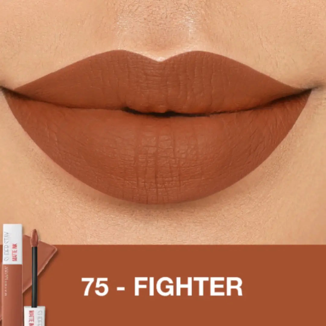 maybelline Superstay Matte Ink Spiced Edition Liquid Lipstick - N 330 - Innovator