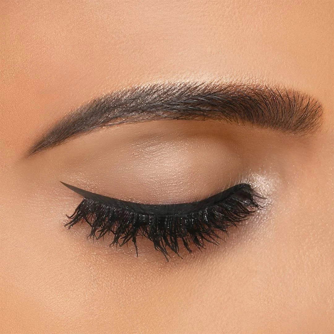 Colorbar Waterproof Opaque Liquid Eyeliner Opaque Finish - Black, 2.5ml |Smudge Proof| Long Lasting| Flexible Applicator.