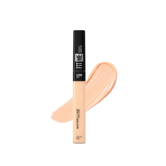 Maybelline New York Fit Me Concealer, Oil free Liquid Concealer conceals dark circles, redness, flaws, and blemishes. Fit Me Liquid Concealer suits oily skin & dry skin - Fair|6.8ml
