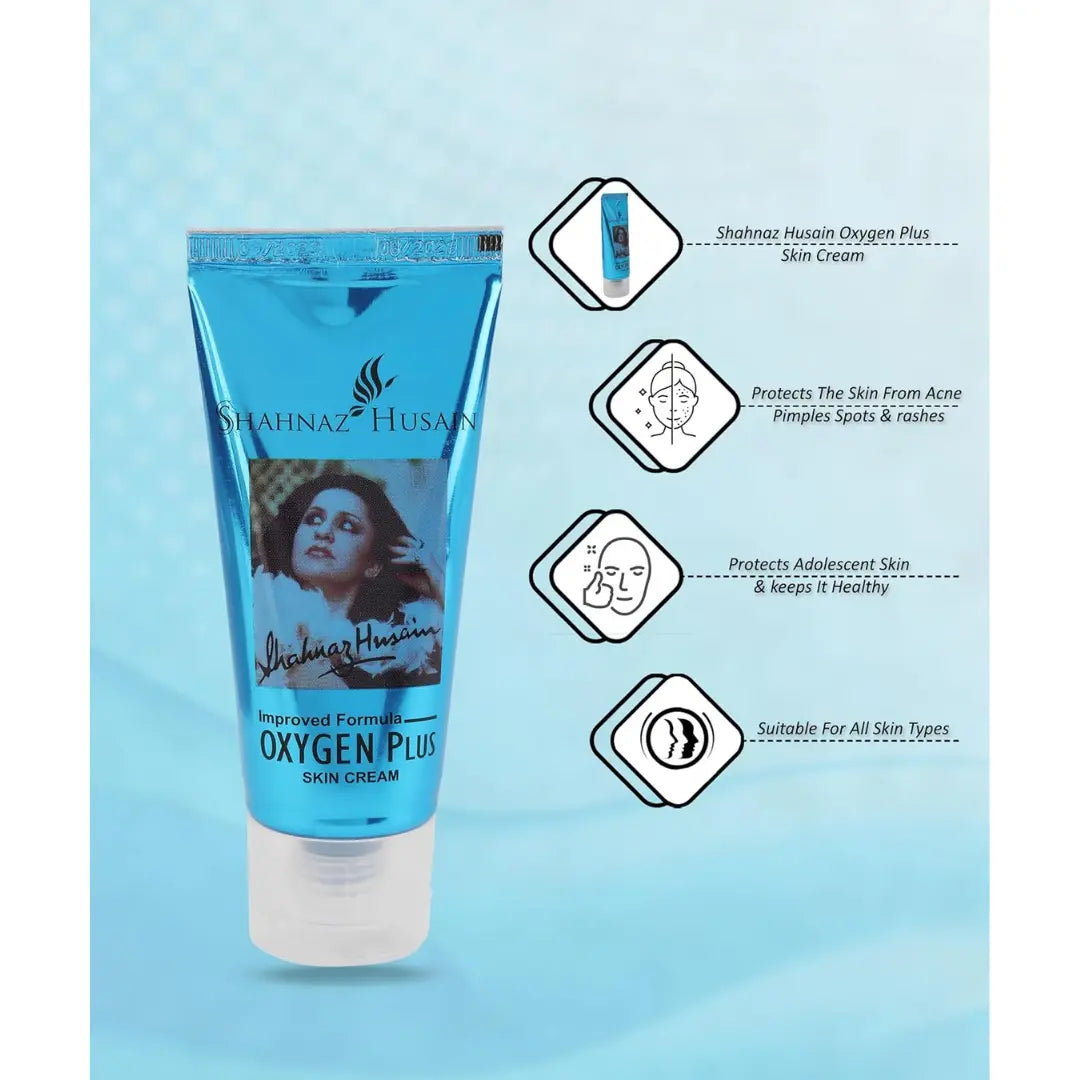 Shahnaz Husain Oxygen Plus Skin Cream, Cucumber, 50 g