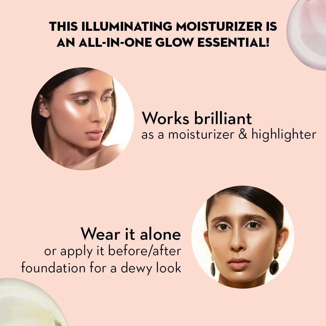 SUGAR Cosmetics Bling Leader Illuminating Moisturizer | Strobe Cream with Vitamin E | Lightweight | Protects against Pollution | 25ml - 3 Shades