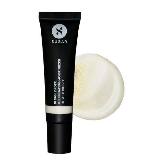SUGAR Cosmetics Bling Leader Illuminating Moisturizer | Strobe Cream with Vitamin E | Lightweight | Protects against Pollution | 25ml - 3 Shades