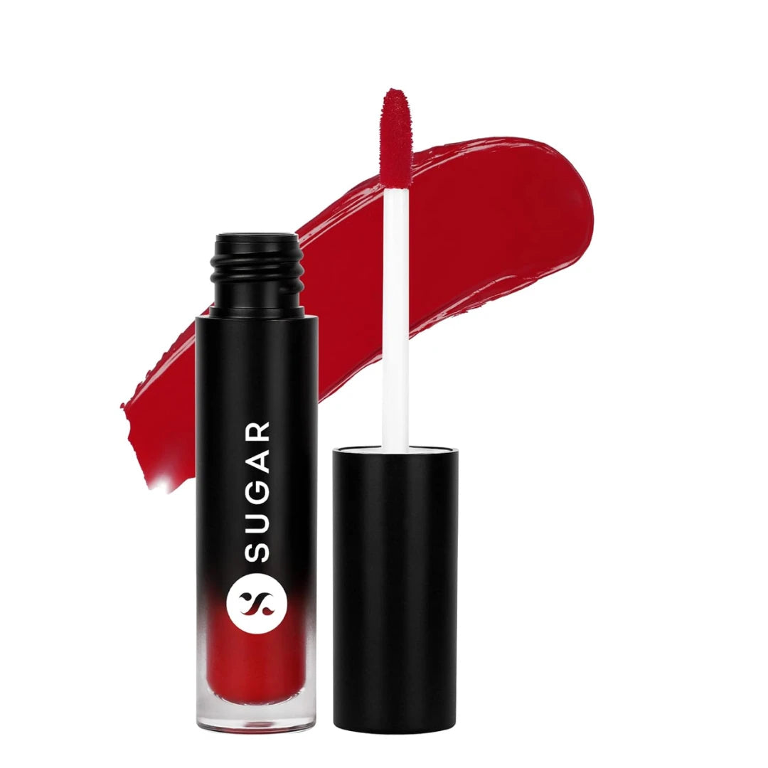 SUGAR Cosmetics Mousse Muse Lip Cream | Lasts 24+ Hrs | Creamy Mousse Lipstick | Waterproof & Smudgeproof |