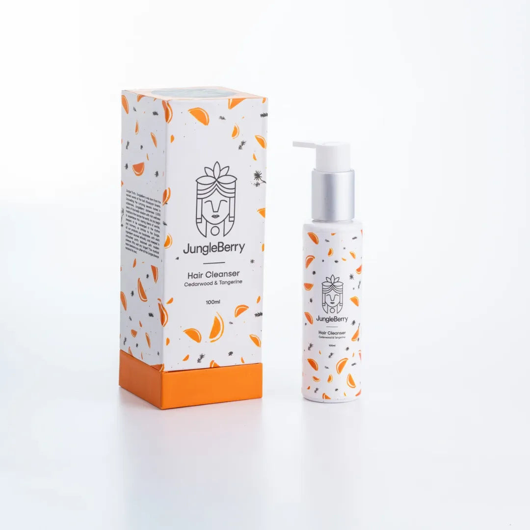 JUNGLE  BERRY hair cleanser cedarwood & tangerine 100ml