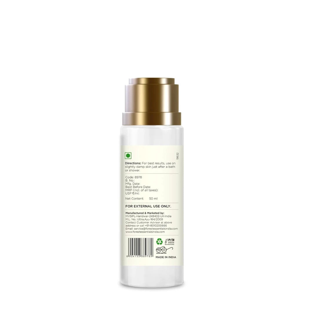 Forest Essentials Ultra-Rich Body Milk Nargis | Ayurvedic Nourishing Body Lotion to Replenish Skin Moisture and Leave it Smooth & Scented