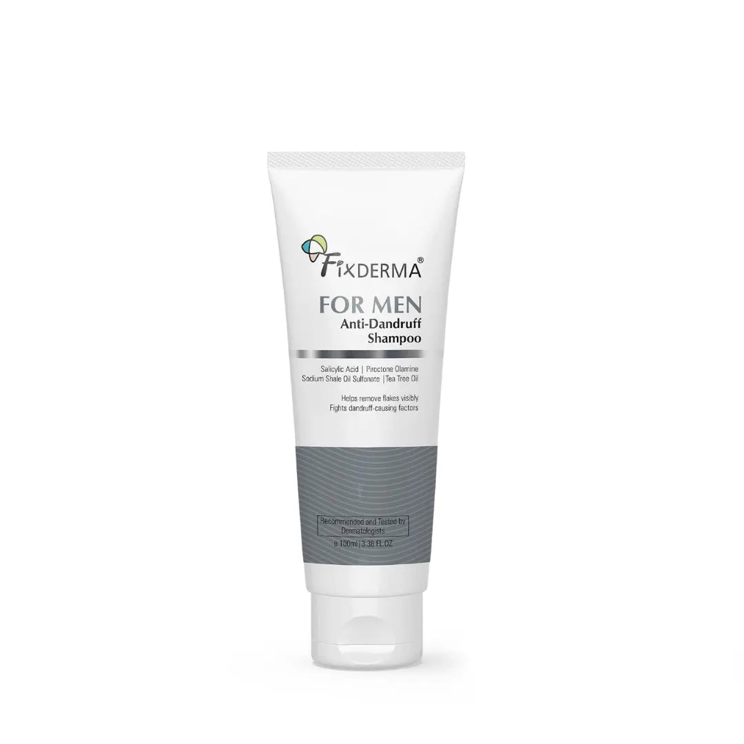 Fixderma Anti Dandruff Shampoo with Salicylic Acid for Men | Itchy Scalp Shampoo- 100 ml