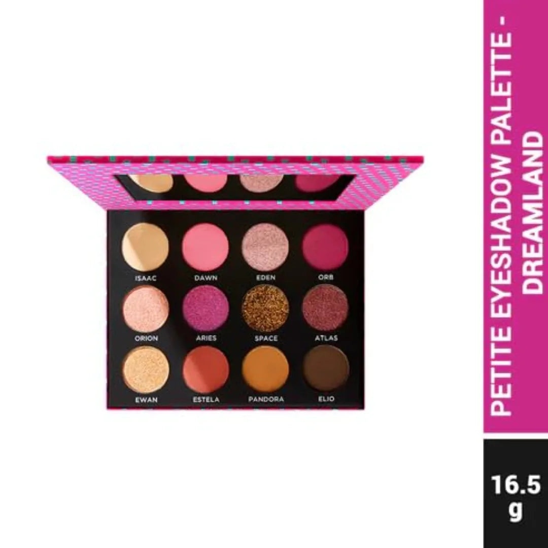 PREMIUM Dreamland Eyeshadow Palette - 12 Shades of Pink - Matte & Shimmer Finish SH-7711