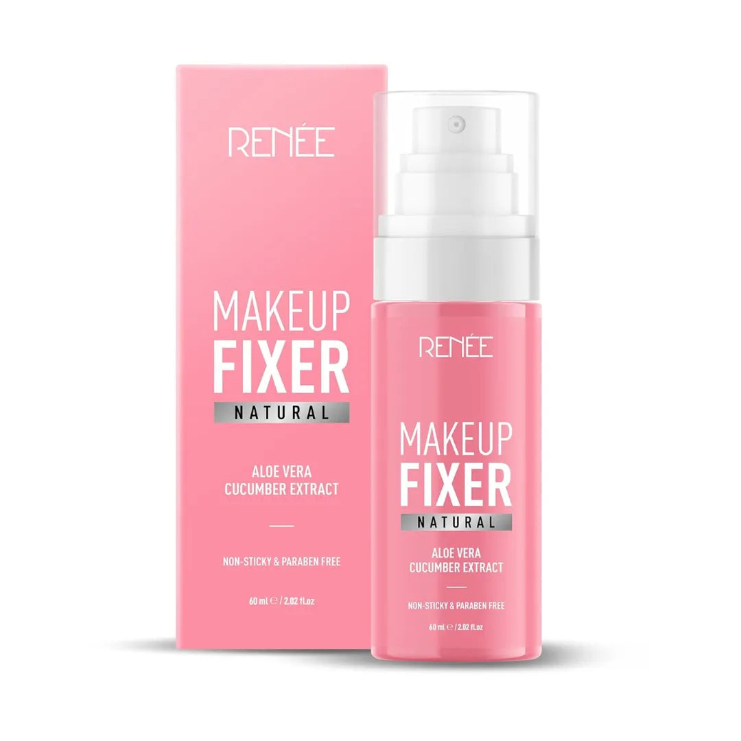 RENEE Makeup Fixer bottle and packaging on a white background