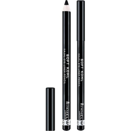 Rimmel London Siyah Göz Kalemi - Soft Kohl Kajal Eye Liner Pencil 061 Jet Black