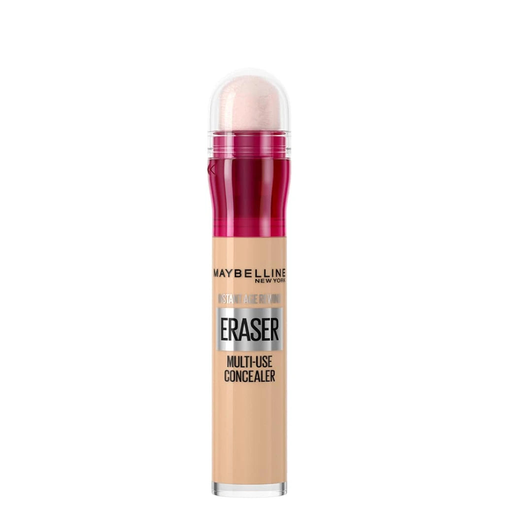 Maybelline New York Instant Age Rewind Dark Circles Treatment Concealer - Light, Packed with Goji Berry & Haloxyl, Bright & Refreshed eyes, Concealer that erase dark circles & fine lines | 6ml