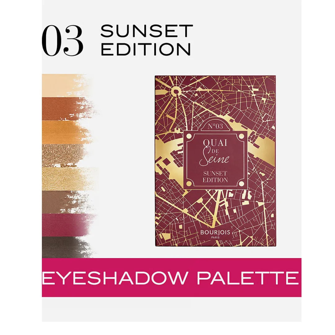 BOUJOIS QUOI de Neuf Eyeshadow Palette – 03 Sunset Edition – 7.68 g