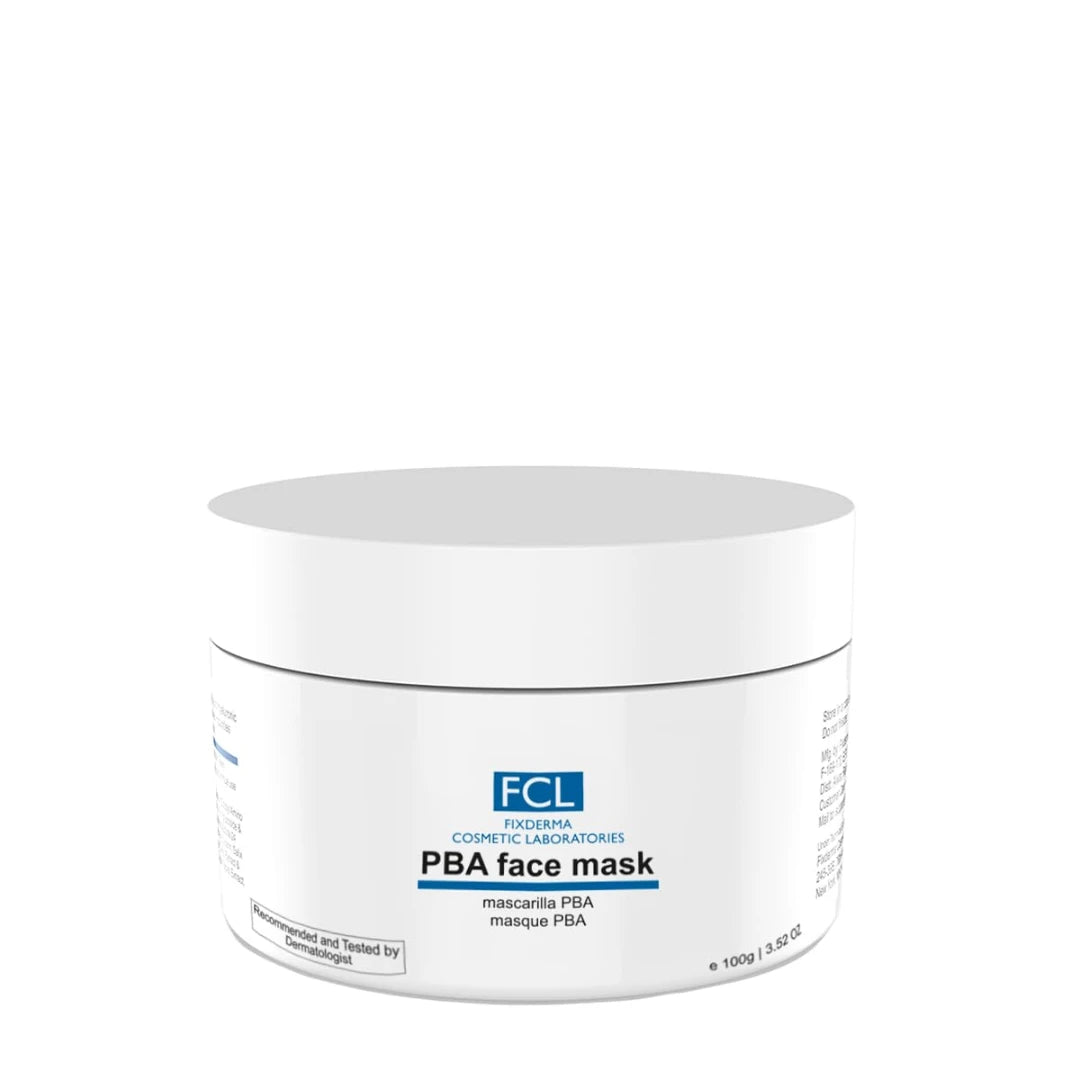 FIXDERMA FCL Brightening Face Mask | Kojic Acid Face Mask With Hyaluronic Acid For Glowing Skin | With PHA, BHA & AHA | Exfoliates Dead Skin & Shrinks Open Pores - 100Gm