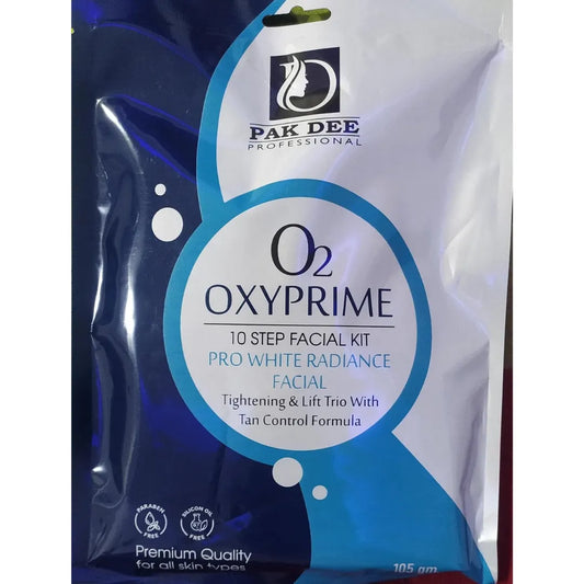Pakdee Oxyprime Pro White Radiance Facial Kit