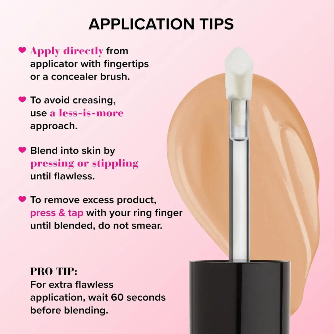 Too Faced Born This Way Super Coverage Multi-Use Concealer | Full Coverage, Non-Comedogenic, Oil Free + Long Lasting Concealer | Hyaluronic Acid, Coconut Water + Alpine Rose