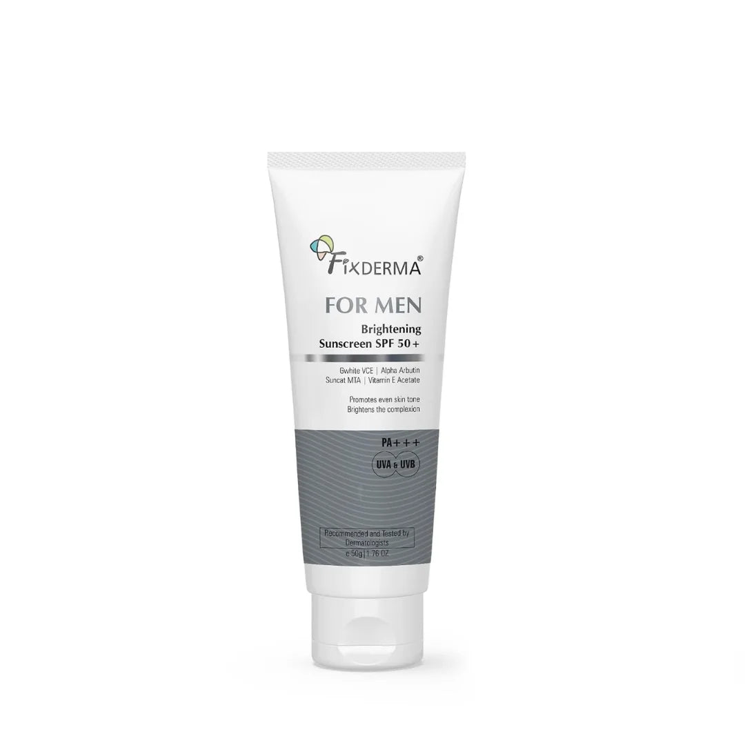 Fixderma Brightening Sunscreen SPF 50 For Men |Sunscreen For Dry Skin- 50g