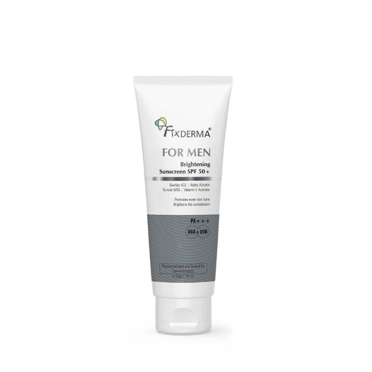 Fixderma Brightening Sunscreen SPF 50 For Men |Sunscreen For Dry Skin- 50g