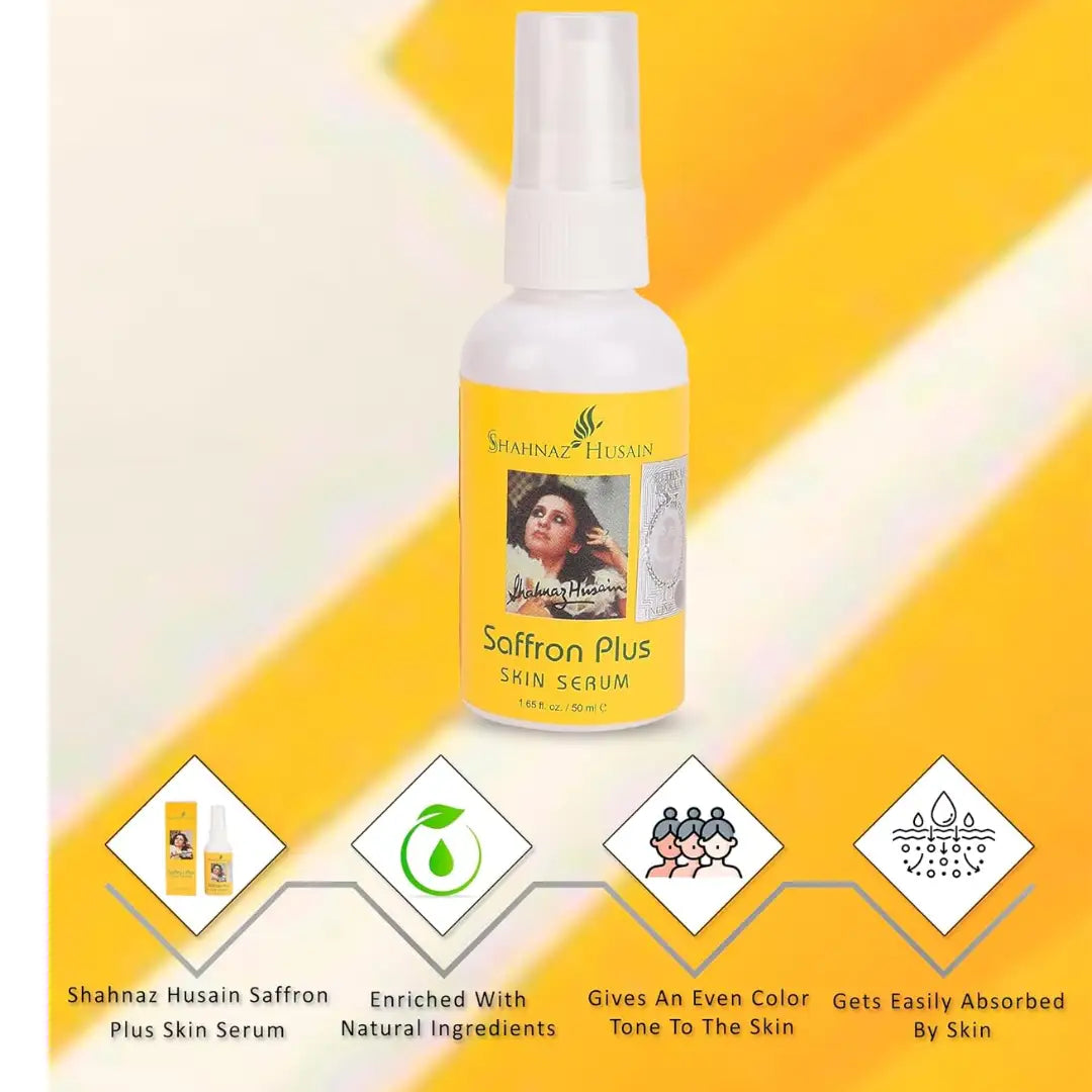 Shahnaz Husain's Vedic Solutions Saffron Skin Serum, Cream, 50 g