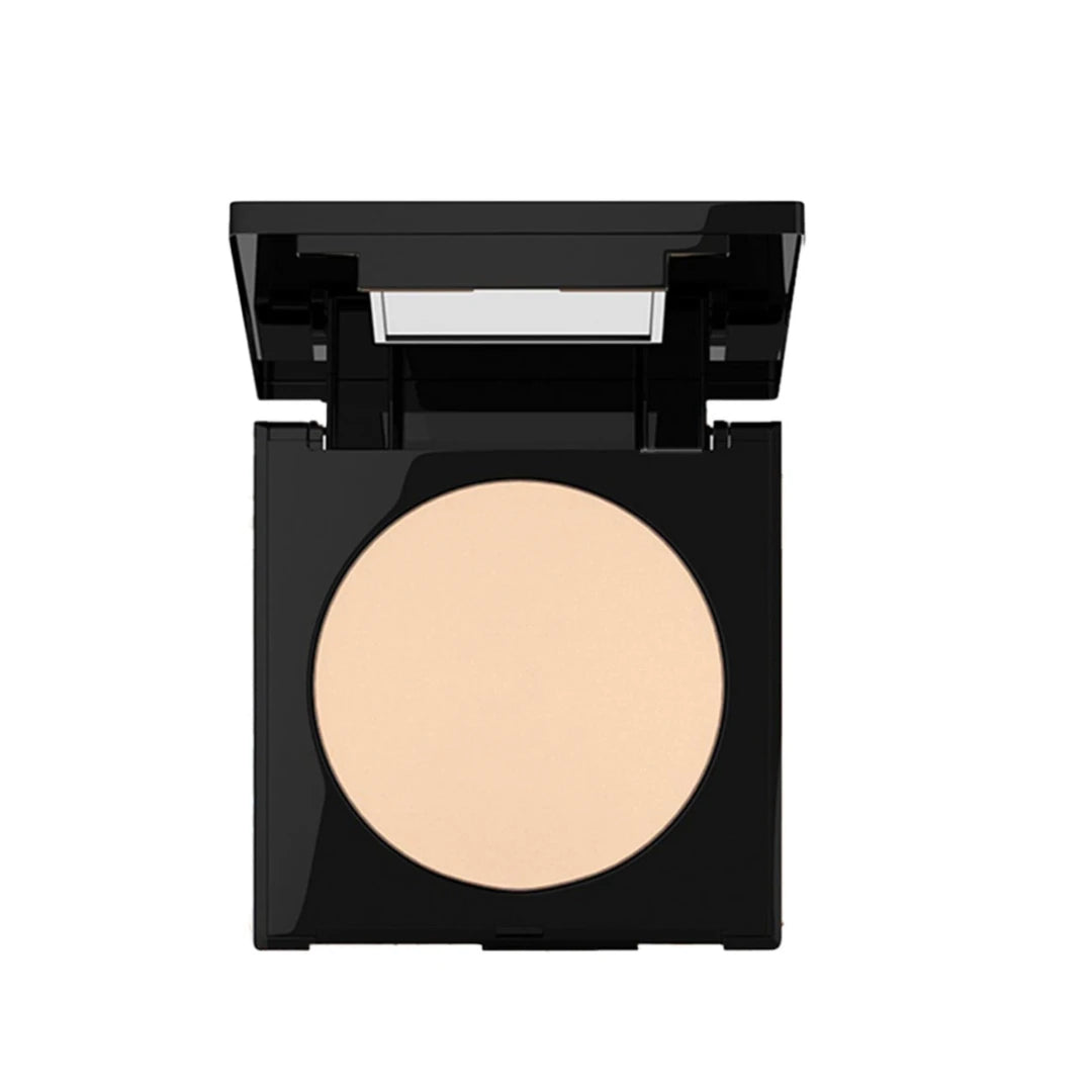 Maybelline New York Powder Foundation, Pressed Powder Compact, Mattifies Oily, Normal Skin, Incl. Mirror and Applicator, Fit Me, 235 Pure Beige, 8.5g