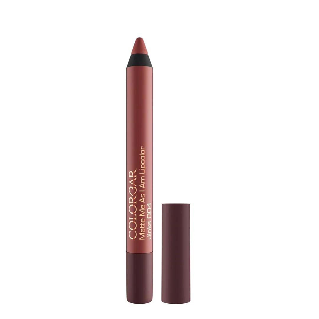 Colorbar Matte me as I am Lipcolor-trick003, 2.8 g | Moisturize and condition lips| Long Lasting| Waterproof and Smudge-proof