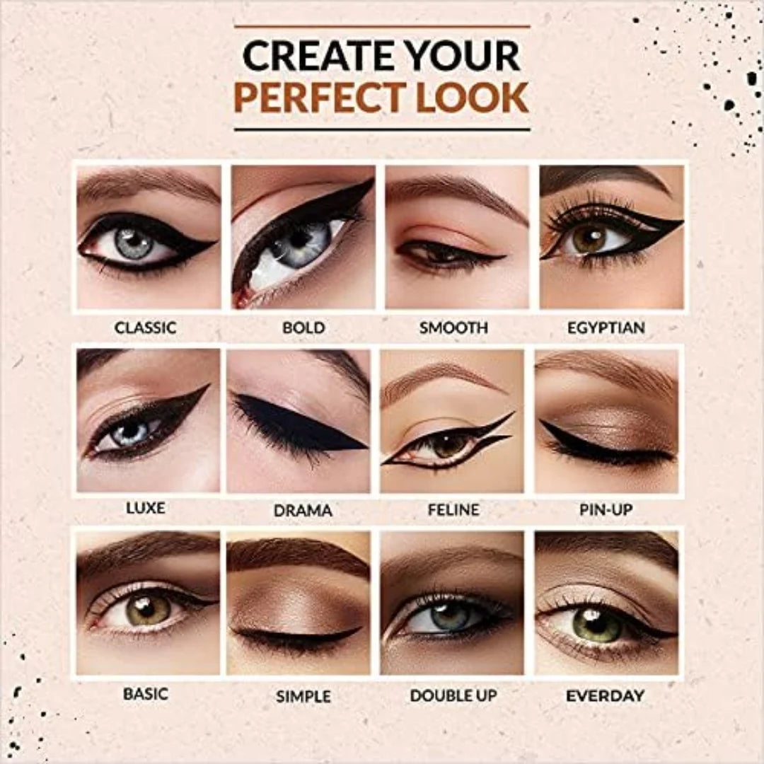 Colorbar Wink With Love 14Hrs Stay Gel Eyeliner Black Charm-001 | Shine| Water-Resistant | Smudge Proof | Lasts For 14 Hours