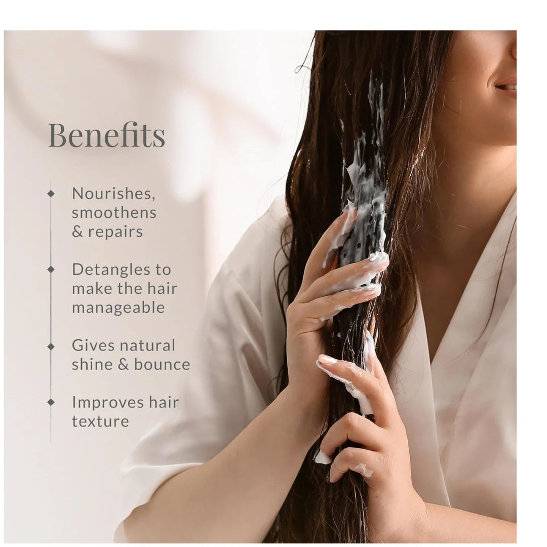 Forest Essentials For All Hair Ayurvedic Hair Conditioner Amla Honey & Mulethi | Nourishing Conditioner for Smooth Shiny Hair | Sulphate & Paraben Free | Travel Size, 50 millilitre