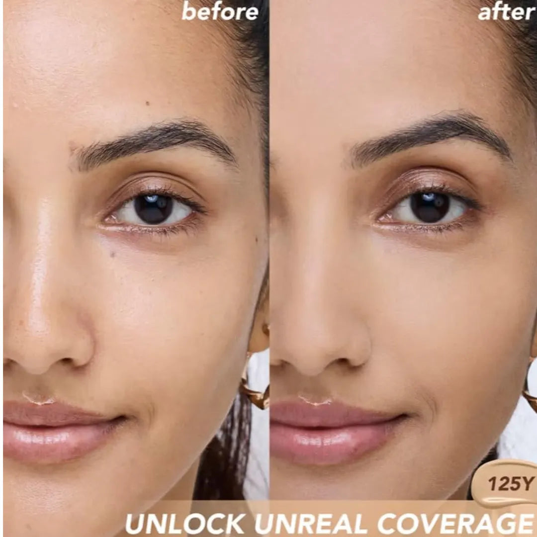 Kay Beauty Full Coverage Cloud Cushion Foundation With SPF PA ++ - 125Y Medium