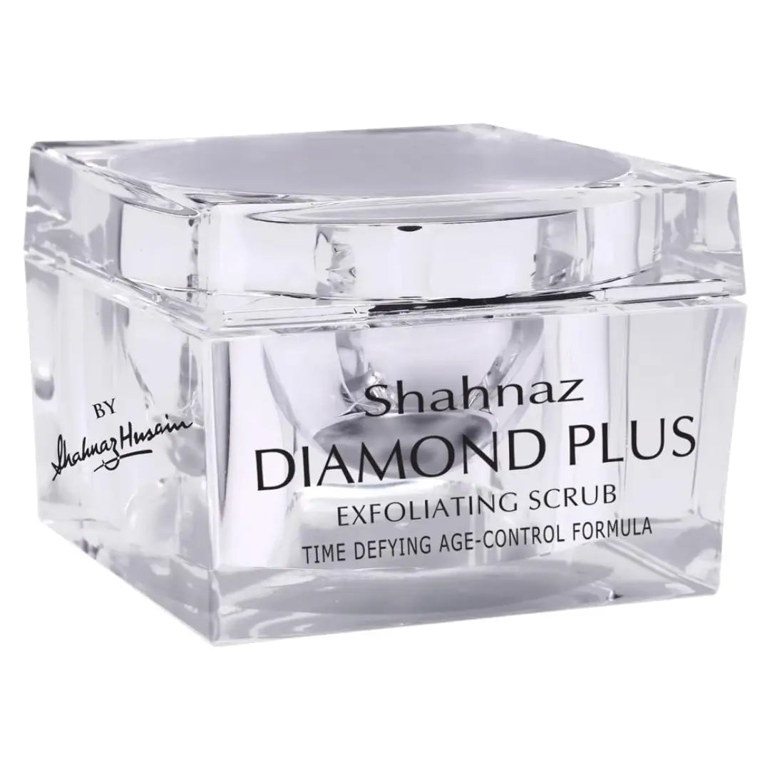 Shahnaz Diamond Plus Exfoliating Face Scrub, Time Defying Age-Control Formula