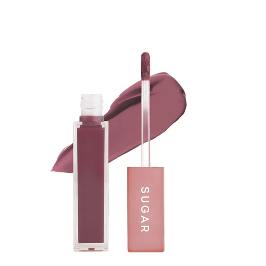 SUGAR Cosmetics Mettle Matte Liquid Lipstick For Women | Highly Pigmented | Transferproof & Long Lasting