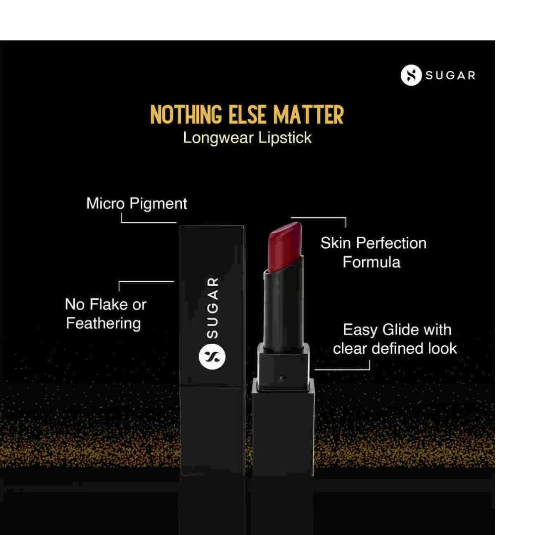 Sugar Limited Edition Nothing Else Matter Longwear Lipstick