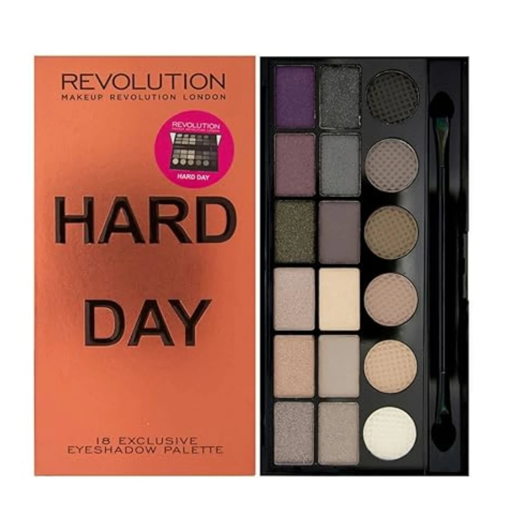 Makeup Revolution London Salvation Hard Day 18 Exclusive Eye Shadow Palette