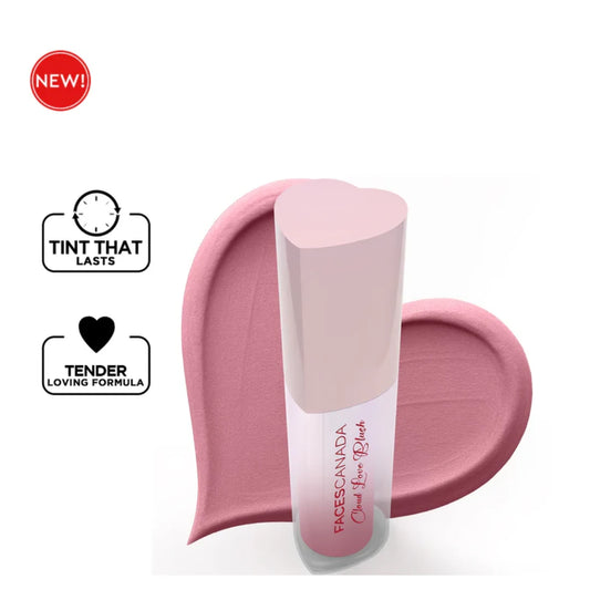 FACES CANADA Cloud Love Liquid Blush - 5ml | Pink Flushed Look | Long Lasting  (Heart Strings 01)