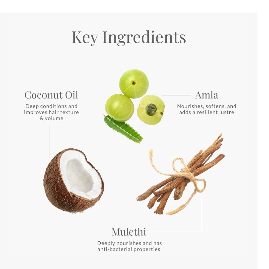 Forest Essentials For All Hair Ayurvedic Hair Conditioner Amla Honey & Mulethi | Nourishing Conditioner for Smooth Shiny Hair | Sulphate & Paraben Free | Travel Size, 50 millilitre