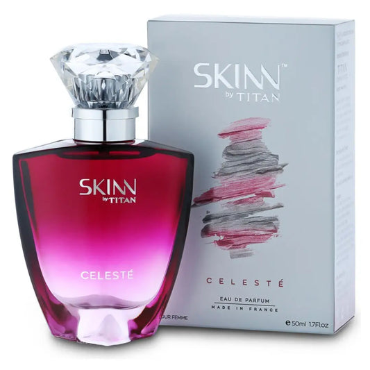 Skinn By Titan Creamy Celeste Jasmine Scent Perfume For Women, 50Ml