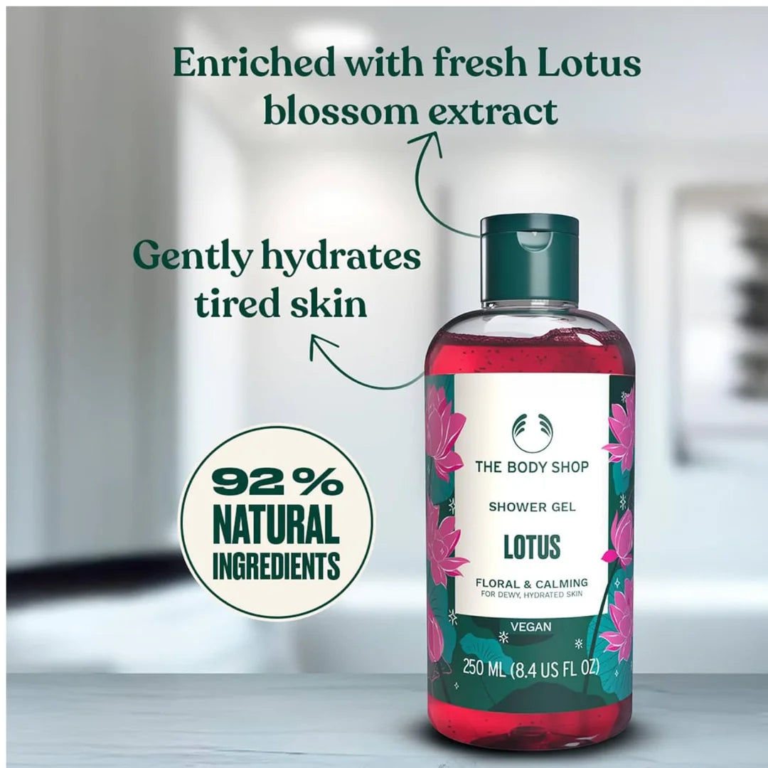 The Body Shop Lotus Shower Gel 250ml