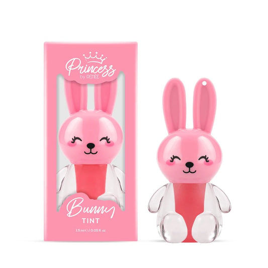 RENEE Princess by  Bunny Lip Tint - Pink, for Pre-Teens, Lightweight & Long-Lasting Color, Non-Drying & Nourishing, Water-Based Formula, Blueberry Extracts, Strawberry & Vitamin E Infused, Cruelty-Free
