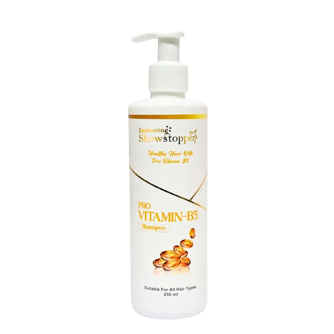 Enchanting Showstopper Pro-Vitamin B5 Shampoo for Hair Strengthening & Moisture Lock | Hydrating Daily Care for Smooth, Shiny Hair | Gentle Cleansing...