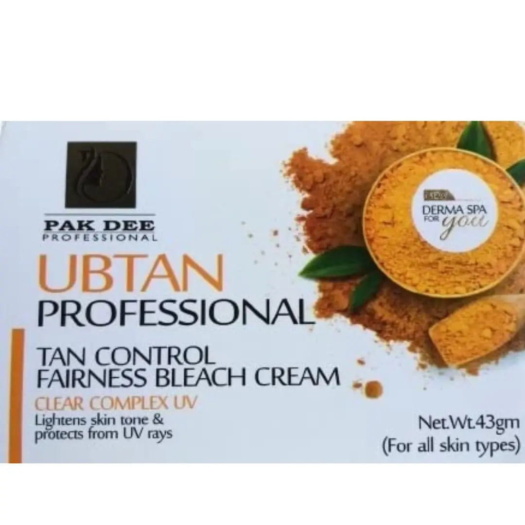 Pakdee Ubtan Professional Tan Control Fairness Bleach Cream (320)