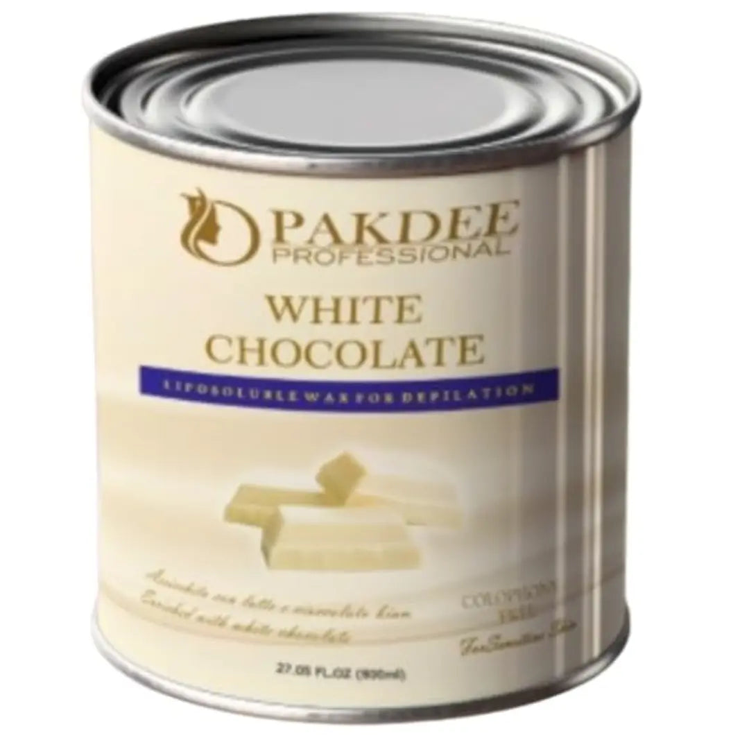Pakdee Professional White Chocolate Liposoluble Hair Removal Wax 800 ml, Pack of 1 Wax (800 ml)