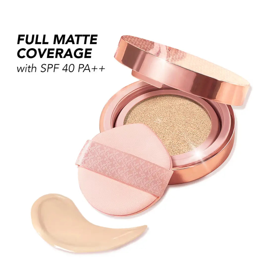 Kay Beauty Full Coverage Cloud Cushion Foundation With SPF PA ++ - 125Y Medium