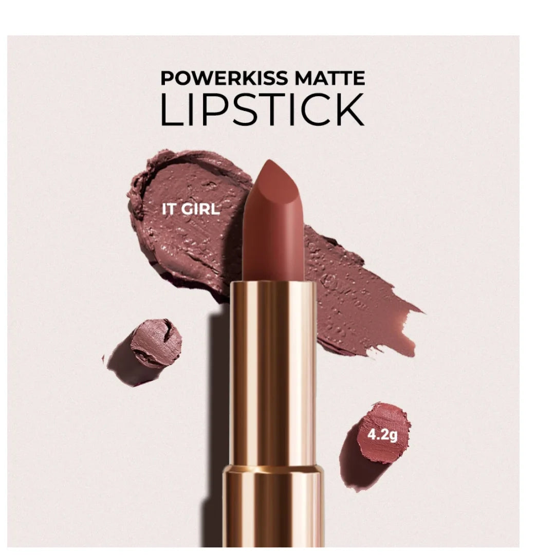 COLORBAR Powerkiss Matte Lipstick Magic 02 (4.2g)  (Magic, 4.2 g)