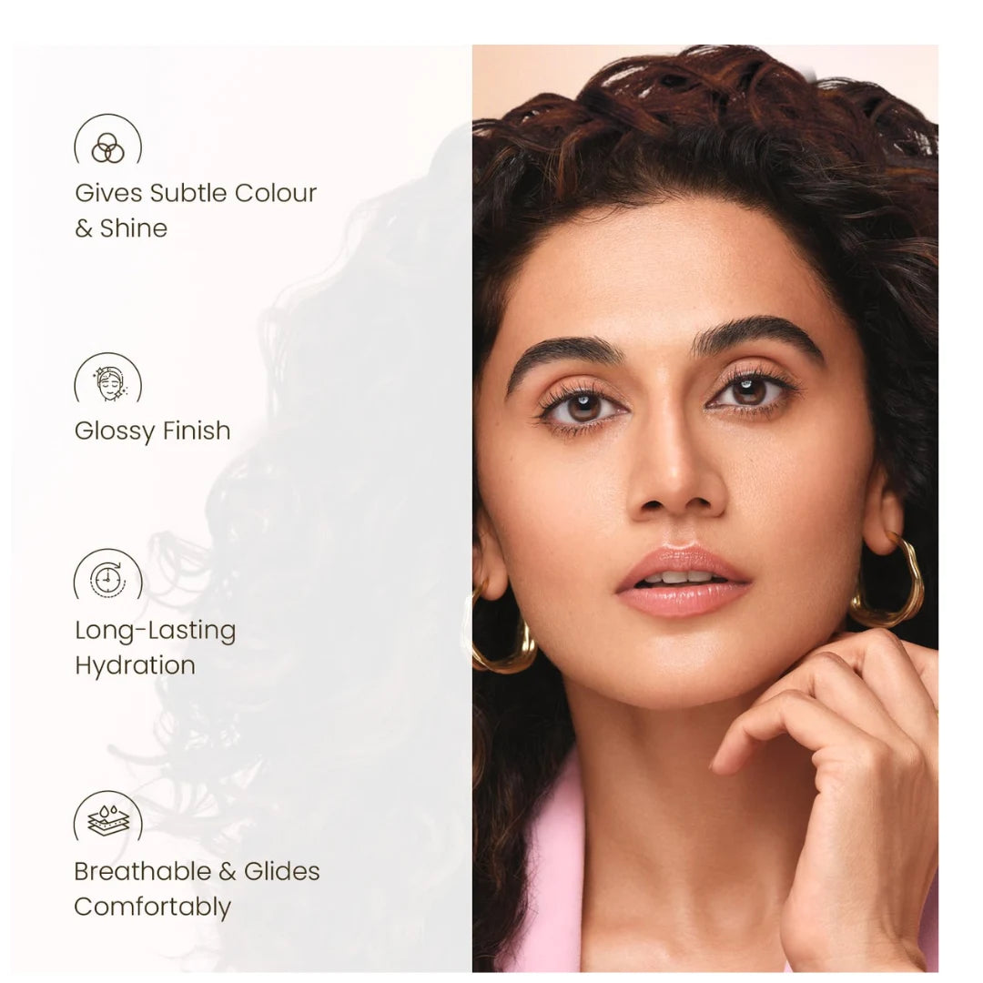 Swiss Beauty Glitter Color Change Gel Lipstick | Moisturising | Glossy Finish | Gives a Natural Colour | Lightweight | Shade-01, 3.6gm