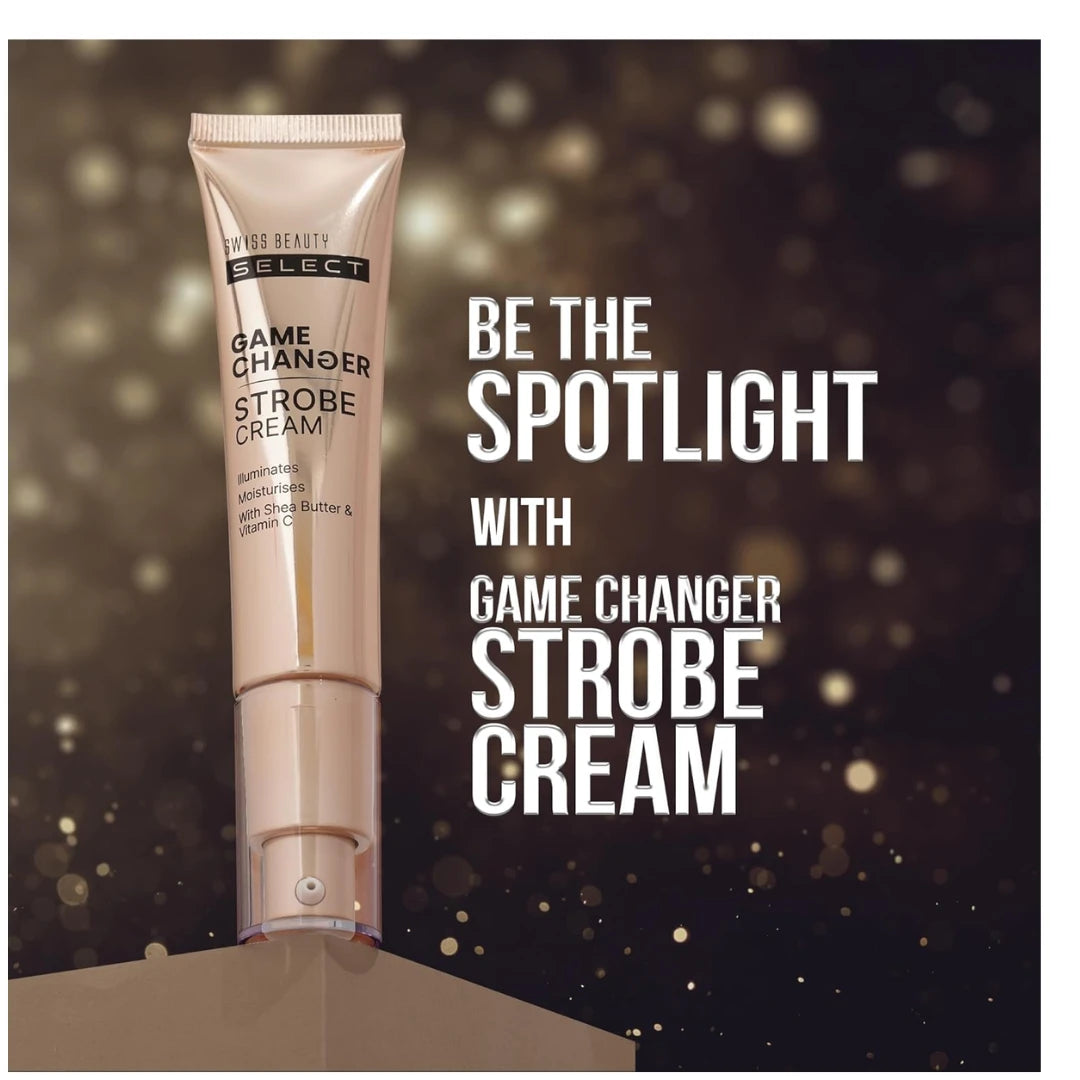 Swiss Beauty Select Game Changer Strobe Cream Enriched With Shea Butter & Vitamin C |