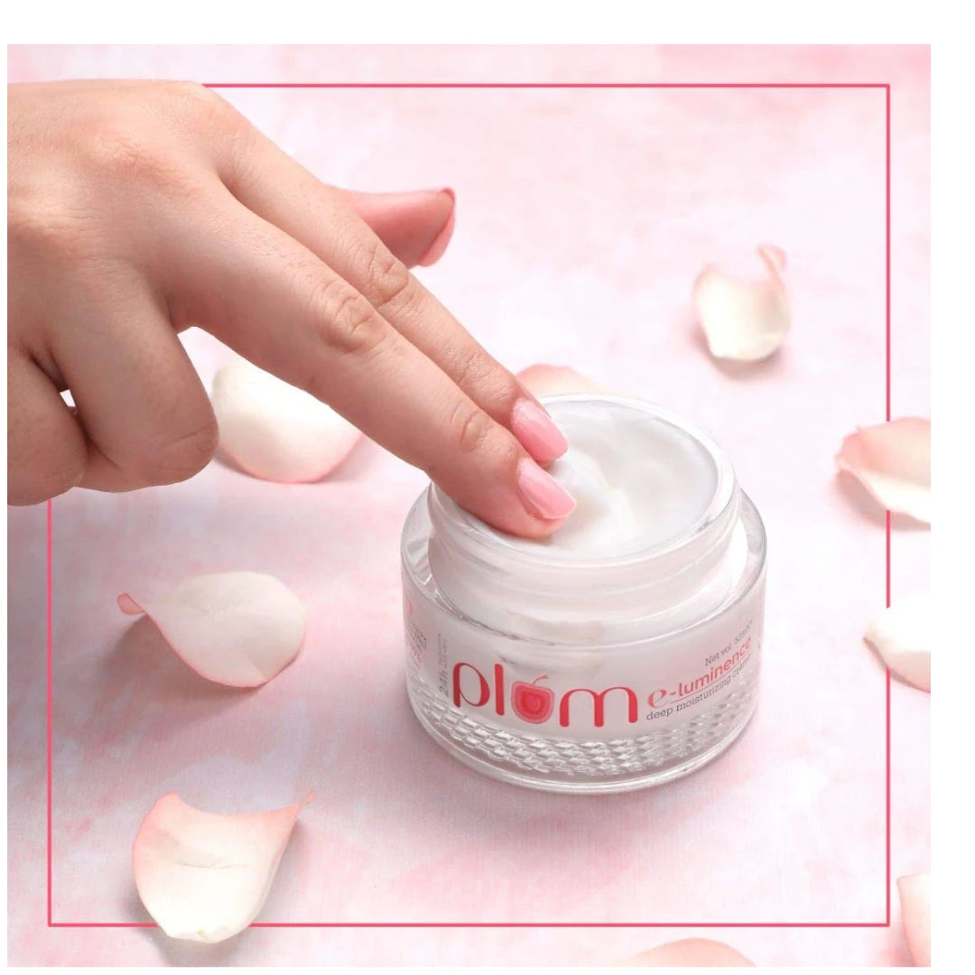 Plum E-luminence Deep Moisturizing Creme with Vitamin E & Jojoba Oil | for Radiant, Hydrated Skin | Suitable For Normal & Dry Skin | Unmatched Hydration & Antioxidant Protection | 50ml