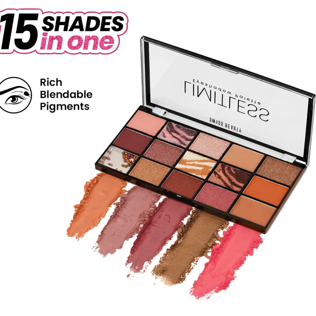 SWISS BEAUTY Limitless Eyeshadow Palette