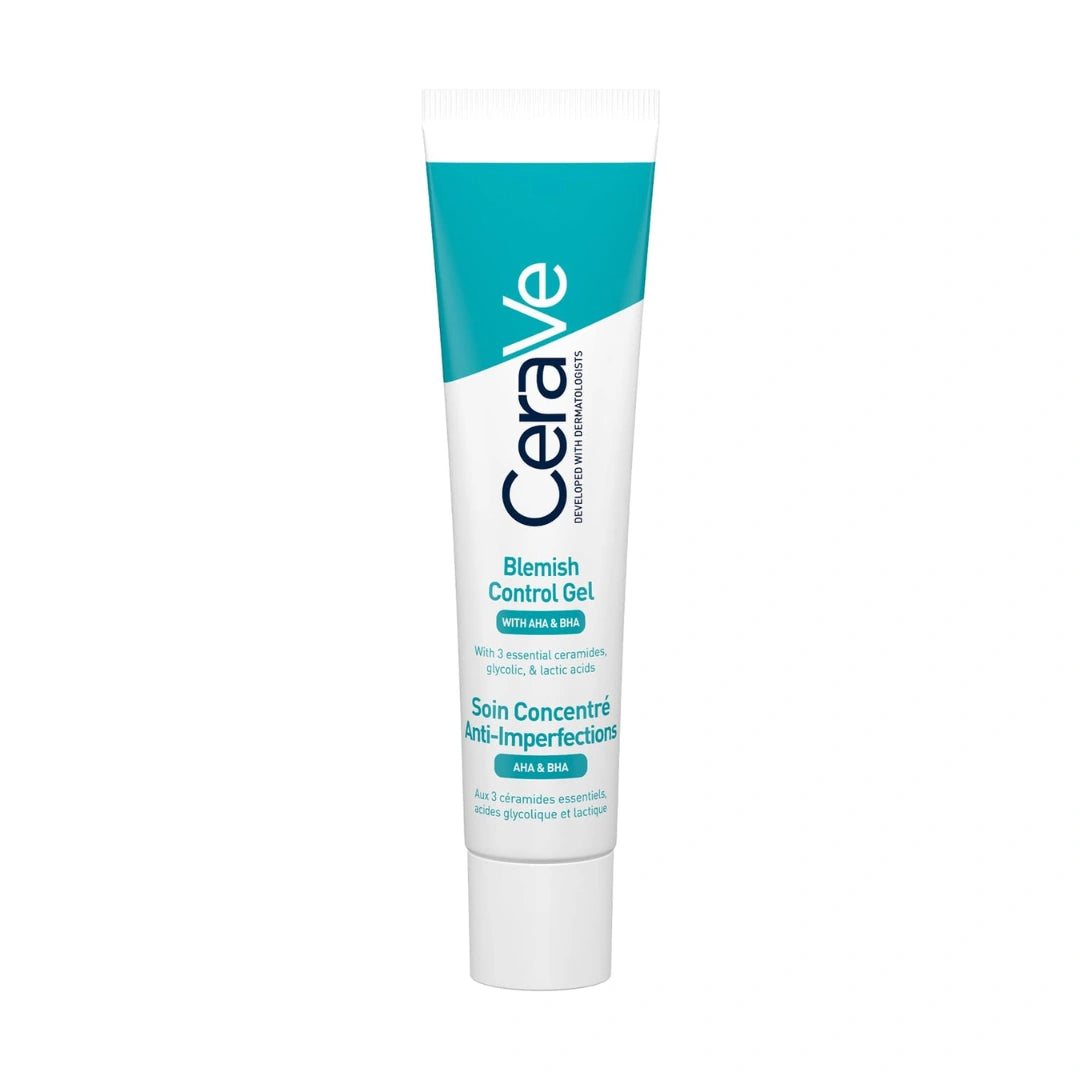 CeraVe Blemish Control Gel with 2% Salicylic Acid and Niacinamide, Treats Blemish-Prone Skin By Reducing Acne and Blackheads. Acne Spot Treatment Gel Minimises Pores & Prevents Breakouts, 40ml