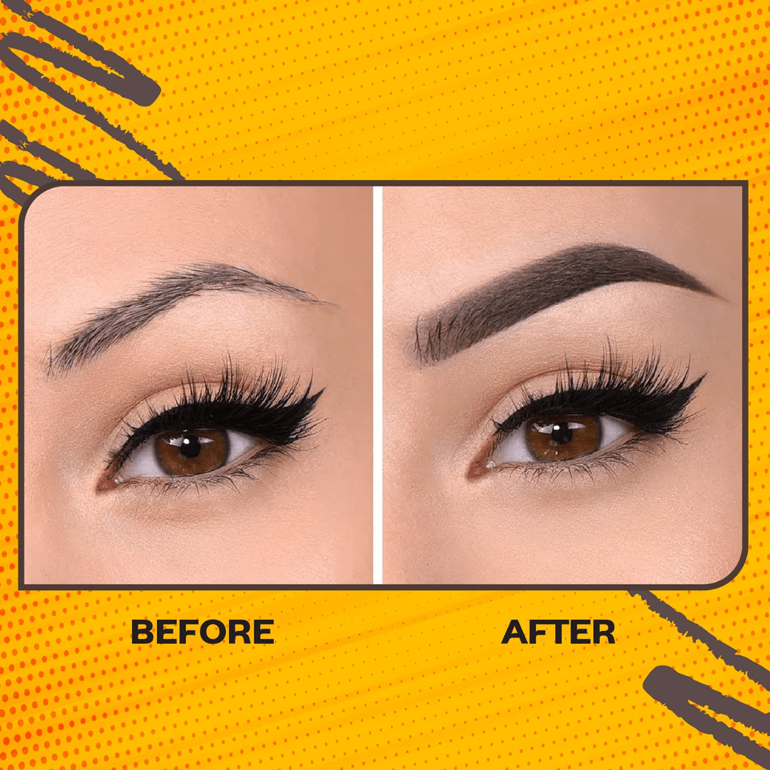 FACES CANADA Ultime Pro Eyebrow Defining Pencil - Tan 01, 1.2 g | Gel Gliding, Long Lasting Color Pay Off | Natural Looking Brows | With Spoolie Brush | Waterproof, Transferproof & Smudgeproof - Deals999