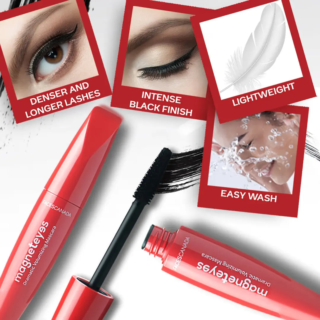 Faces Canada Magneteyes pro Mascara Intense Black Finish