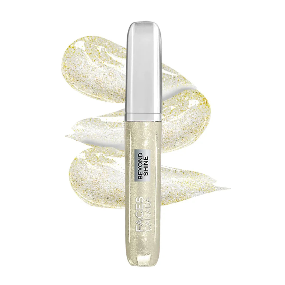 FACESCANADA Beyond Shine Lip Gloss| Lightweight Non-Sticky Luxurious Texture For Glossy Lips | Instant Shine | Fuller, Supple & Plump Lips | Macadamia Oil For Hydration