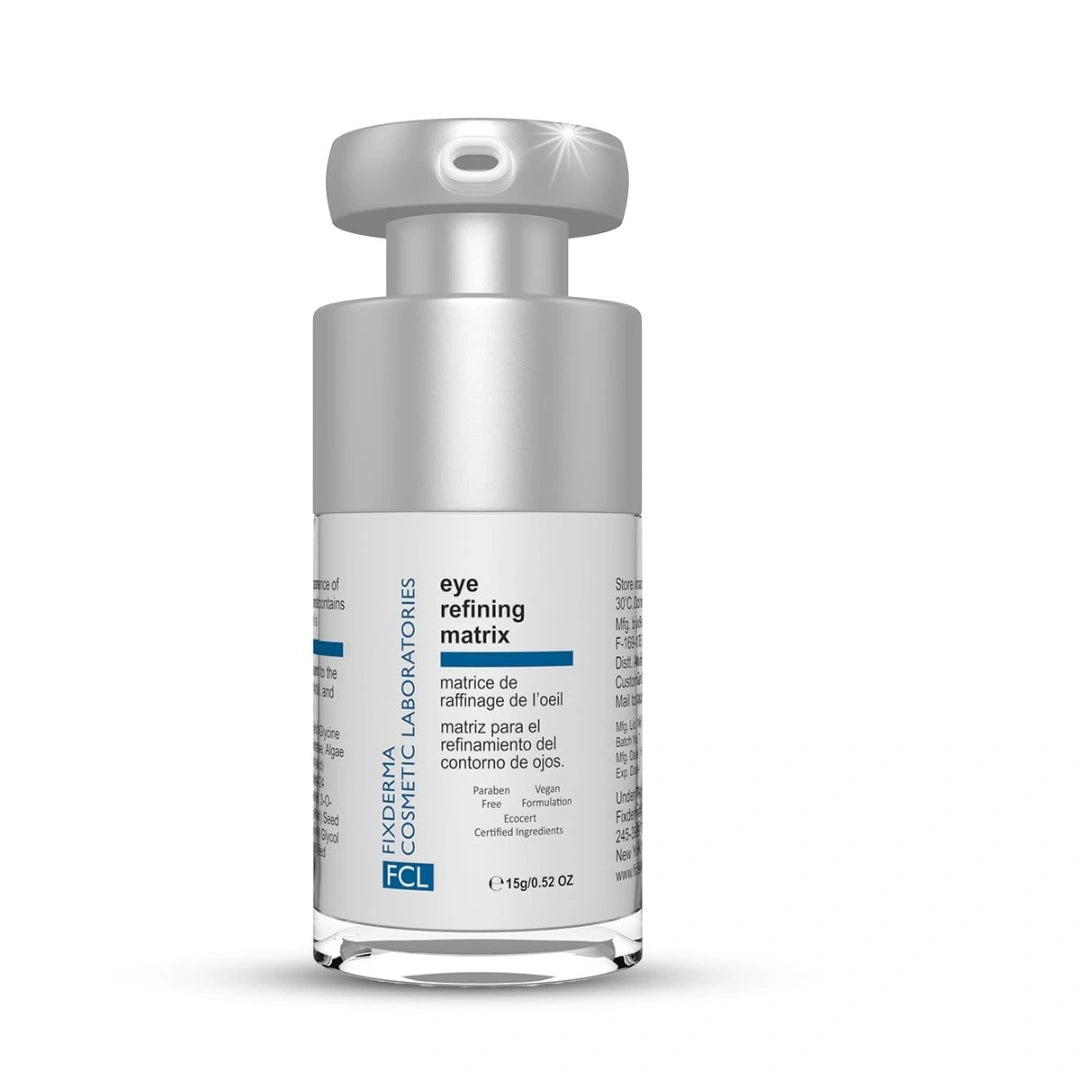 FCL Eye Refining Matrix Under Eye Gel For Dark Circles, Puffiness & Fine Lines with Vitamin C & Hyaluronic Acid | Eye Serum for Dark Circles | For Women & Men Skin Care - 15 gm - Deals999